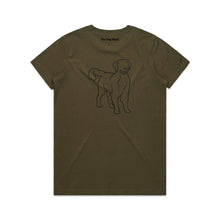 Load image into Gallery viewer, Golden Retriever Mum Breed Illustration Classic T-Shirt