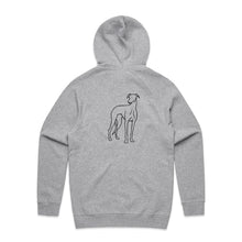Load image into Gallery viewer, The Dog Mum. Greyhound Hoodie