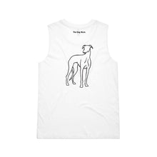 Load image into Gallery viewer, Greyhound Mum Breed Illustration Ladies Tank