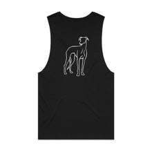 Load image into Gallery viewer, GREYHOUND DAD BREED ILLUSTRATION Tank