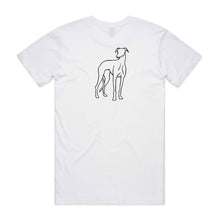 Load image into Gallery viewer, GREYHOUND DAD BREED ILLUSTRATION T-Shirt