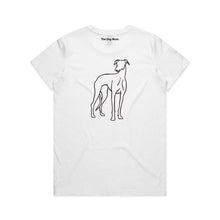 Load image into Gallery viewer, Greyhound Mum Breed Illustration Classic T-Shirt
