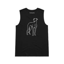 Load image into Gallery viewer, Greyhound Mum Breed Illustration Ladies Tank