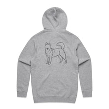 Load image into Gallery viewer, Dog Dad Husky Hoodie