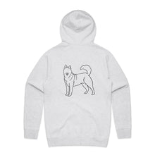 Load image into Gallery viewer, Dog Dad Husky Hoodie