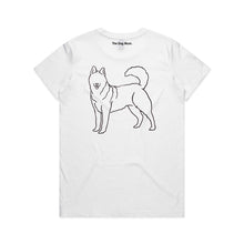 Load image into Gallery viewer, Husky Mum Breed Illustration Classic T-Shirt