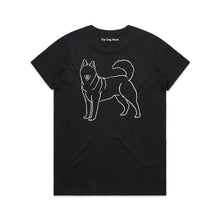 Load image into Gallery viewer, Husky Mum Breed Illustration Classic T-Shirt