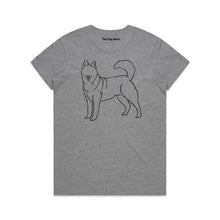 Load image into Gallery viewer, Husky Mum Breed Illustration Classic T-Shirt