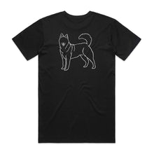 Load image into Gallery viewer, HUSKY DAD BREED ILLUSTRATION T-Shirt