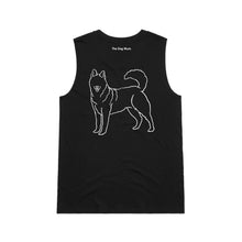 Load image into Gallery viewer, Husky Mum Breed Illustration Ladies Tank