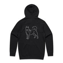 Load image into Gallery viewer, Dog Dad Husky Hoodie