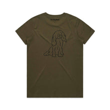Load image into Gallery viewer, Cavalier Mum Breed Illustration Classic T-Shirt
