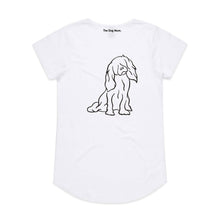 Load image into Gallery viewer, Cavalier Mum Breed Illustration Ladies T-Shirt