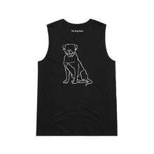 Load image into Gallery viewer, Rottweiler Mum Breed Illustration Ladies Tank