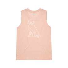 Load image into Gallery viewer, Rottweiler Mum Breed Illustration Ladies Tank