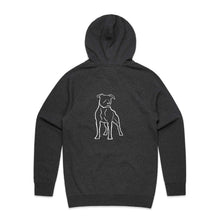 Load image into Gallery viewer, Dog Dad Staffy Hoodie