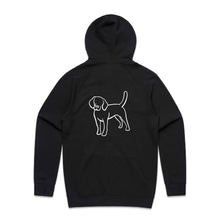 Load image into Gallery viewer, Dog Dad Beagle Hoodie