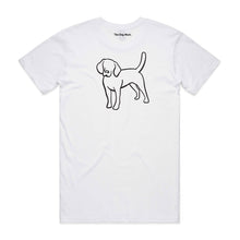 Load image into Gallery viewer, Beagle Mum Breed Illustration Unisex T-Shirt