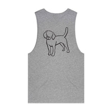 Load image into Gallery viewer, BEAGLE DAD BREED ILLUSTRATION Tank