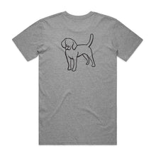 Load image into Gallery viewer, BEAGLE DAD BREED ILLUSTRATION T-Shirt