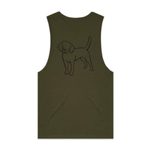 Load image into Gallery viewer, BEAGLE DAD BREED ILLUSTRATION Tank