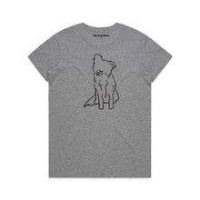 Load image into Gallery viewer, Border Collie Mum Breed Illustration Classic T-Shirt
