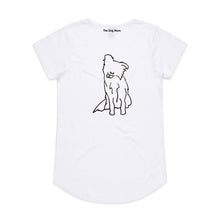 Load image into Gallery viewer, Border Collie Mum Breed Illustration Ladies T-Shirt