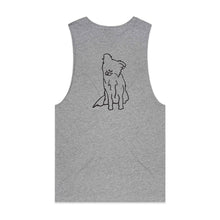 Load image into Gallery viewer, BOARDER COLLIE DAD BREED ILLUSTRATION Tank