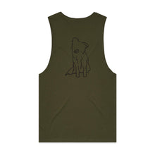 Load image into Gallery viewer, BOARDER COLLIE DAD BREED ILLUSTRATION Tank