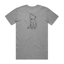 Load image into Gallery viewer, BOARDER COLLIE DAD BREED ILLUSTRATION T-Shirt