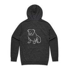 Load image into Gallery viewer, Dog Dad Bulldog Hoodie