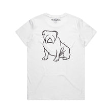Load image into Gallery viewer, Bulldog Mum Breed Illustration Classic T-Shirt