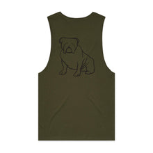 Load image into Gallery viewer, BULLDOG DAD BREED ILLUSTRATION Tank