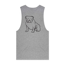 Load image into Gallery viewer, BULLDOG DAD BREED ILLUSTRATION Tank