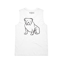 Load image into Gallery viewer, Bulldog Mum Breed Illustration Ladies Tank