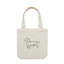 Load image into Gallery viewer, Dachshund Luxe Tote Bag