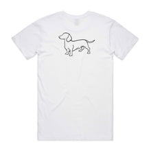 Load image into Gallery viewer, DACHSHUND DAD BREED ILLUSTRATION T-Shirt