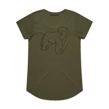 Load image into Gallery viewer, Old English Sheepdog Mum Breed Illustration Ladies T-Shirt
