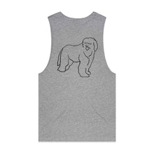 Load image into Gallery viewer, ENGLISH SHEEPDOG DAD BREED ILLUSTRATION Tank