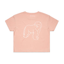 Load image into Gallery viewer, Old English Sheepdog Mum Breed Illustration Crop T-Shirt