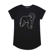Load image into Gallery viewer, Old English Sheepdog Mum Breed Illustration Ladies T-Shirt