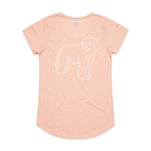 Load image into Gallery viewer, Old English Sheepdog Mum Breed Illustration Ladies T-Shirt