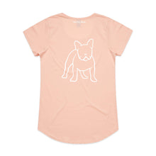Load image into Gallery viewer, Frenchie Mum Breed Illustration Ladies T-Shirt