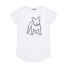 Load image into Gallery viewer, Frenchie Mum Breed Illustration Ladies T-Shirt