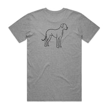 Load image into Gallery viewer, GREAT DANE DAD BREED ILLUSTRATION T-Shirt