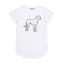 Load image into Gallery viewer, Great Dane Mum Breed Illustration Ladies T-Shirt
