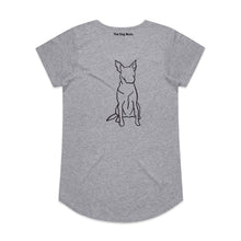 Load image into Gallery viewer, Kelpie Mum Breed Illustration Ladies T-Shirt