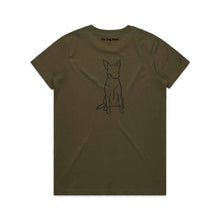Load image into Gallery viewer, Kelpie Mum Breed Illustration Classic T-Shirt