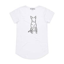 Load image into Gallery viewer, Kelpie Mum Breed Illustration Ladies T-Shirt
