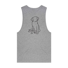 Load image into Gallery viewer, LABRADOR DAD BREED ILLUSTRATION Tank